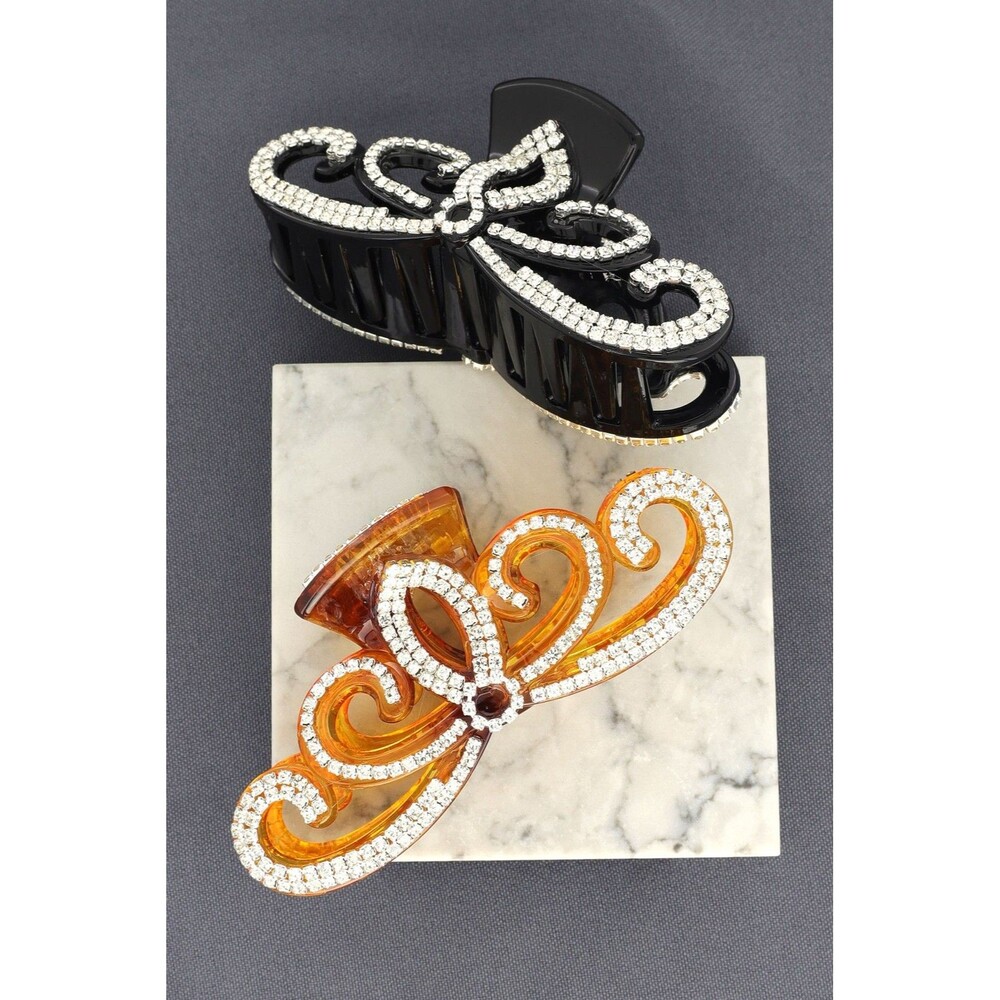 Crystal Rhinestone Hair Jaw Claw Clip - Diona J